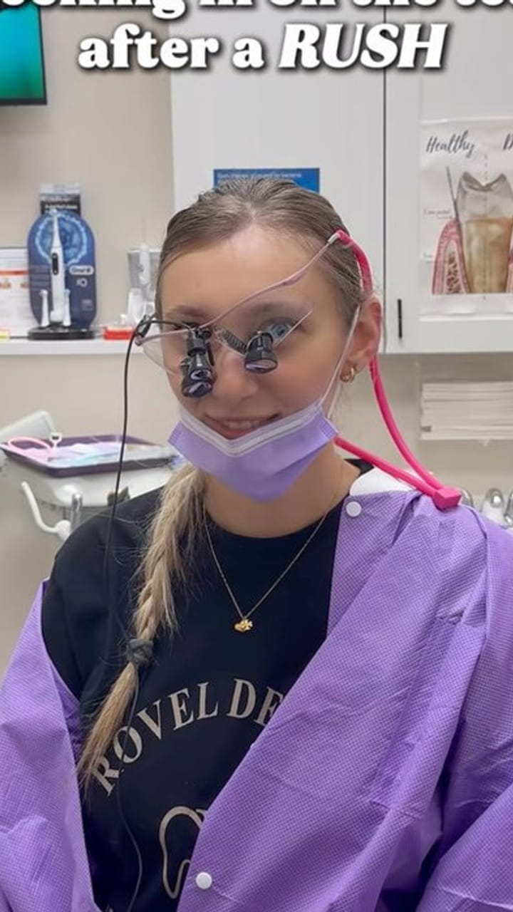 Rovel Dental, Palm Springs FL: Nothing brings a dental team together like surviving the morning rush! 😂🦷